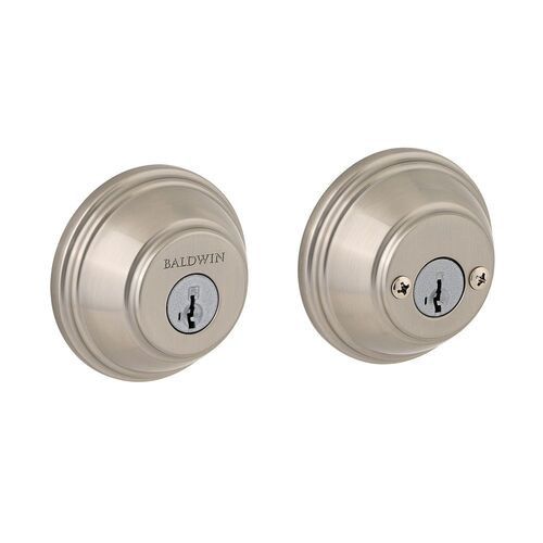 385 RDB 15 SMT RCAL RCS CP 2-Cyl Round Deadbolt - Satin Nickel