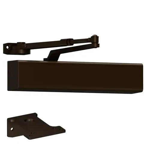 DCM1000.STD.FULL.HW/PA.DKBRZ Hold Open Door Closer - Dark Bronze