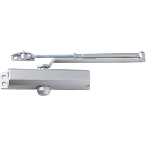 Dexter DCR8000-STD-LESS-RW/PA AL DCR8000.STD.LESS.RW/PA.689 Non-Hold Open Door Closer Size 1-4 - Aluminum