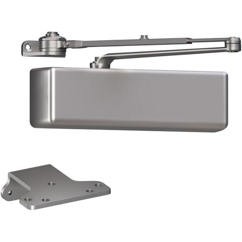 DCH4000.STD.FULL.HW/PA.ALUM Hold Open Door Closer - Aluminum