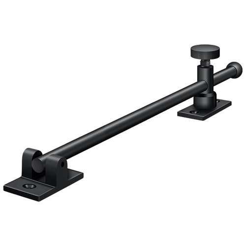 CSA12HD19 12" Heavy-Duty Casement Stay Fastener - Matte Black