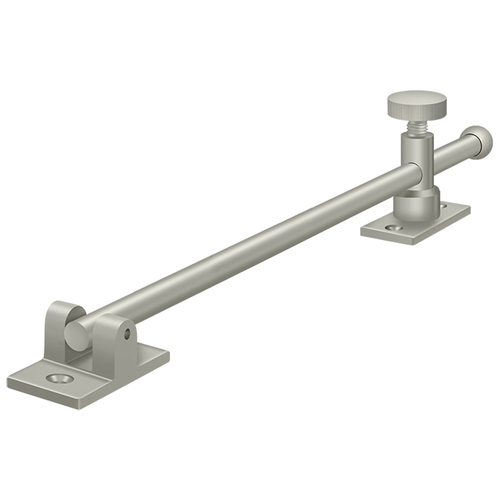 CSA12HD15 12" Heavy-Duty Casement Stay Fastener - Satin Nickel