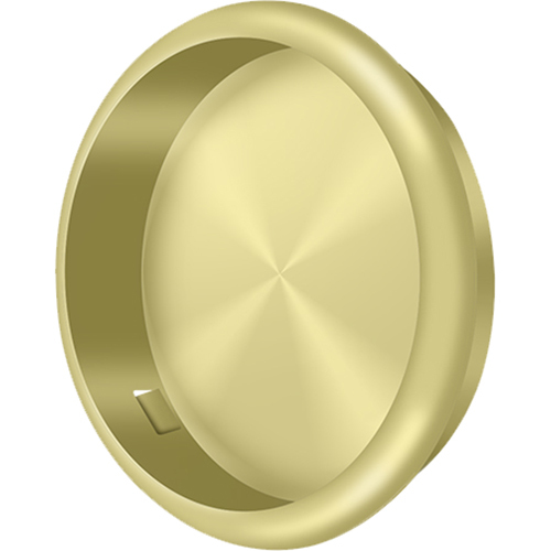 FP221RU3 2-1/2" Round Flush Pull - Polished Brass