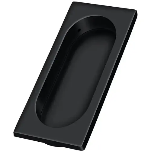 FP4134U19 3 7/8" x 1-5/8" x 3/8" Flush Pull - Matte Black