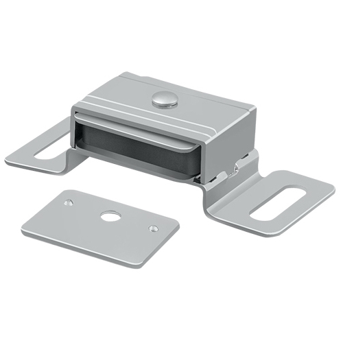 Deltana MC325 MC325 Magnetic Catch 2-1/6" x 1-3/8" x 5/8" -Satin Stainless Steel