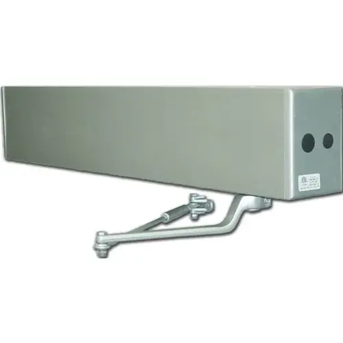 Left Hand Push Side Single Door Low Energy Automatic Operator Aluminum Finish