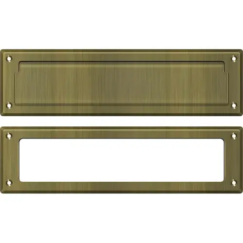 MS211U5 13-1/8" Mail Slot - Antique Brass