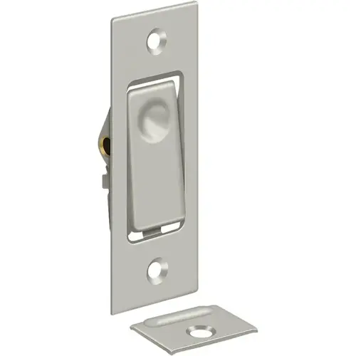 Deltana PDB42U15 PDB42U15 3" Pocket Door Jamb Bolt - Satin Nickel