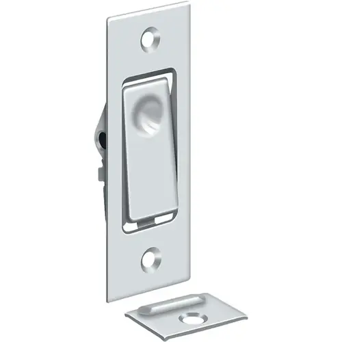 PDB42U26 3" Pocket Door Jamb Bolt - Polished Chrome