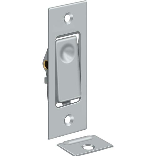 PDB42U26D 3" Pocket Door Jamb Bolt - Satin Chrome