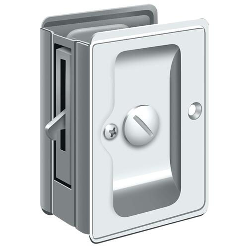 SDLA325U26 Tall Privacy Pocket Lock - Polished Chrome