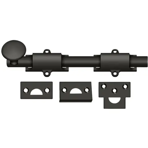 8SB10B 8" Surface Bolt - Oil-Rubbed Bronze