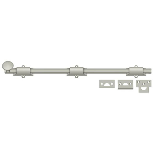 18SB15 18" Surface Bolt - Satin Nickel