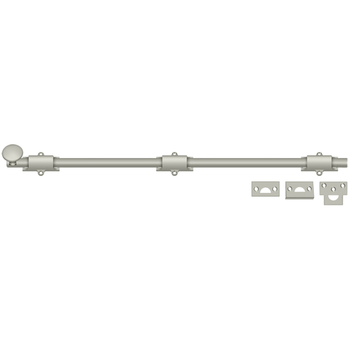 24SB15 24" Surface Bolt - Satin Nickel