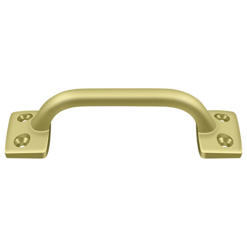 WP026U3 4" Window Pull - Polished Brass