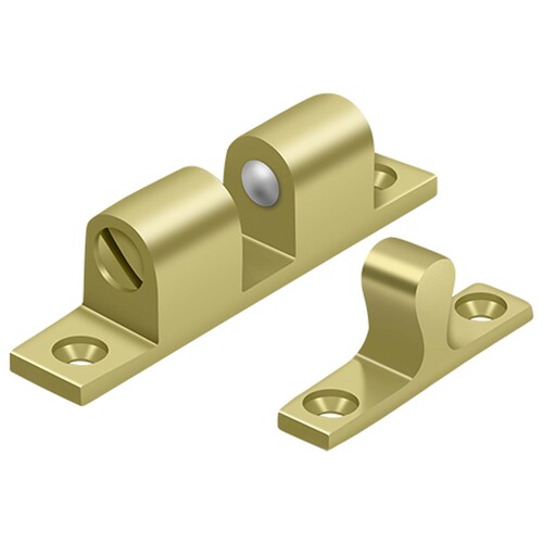 BTC20U3 2-1/4" X 1/2" Ball Tension Catch - Polished Brass