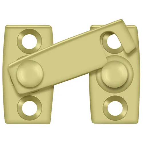 SB3058U3 1-1/8" Shutter Bar/Door Latch - Polished Brass