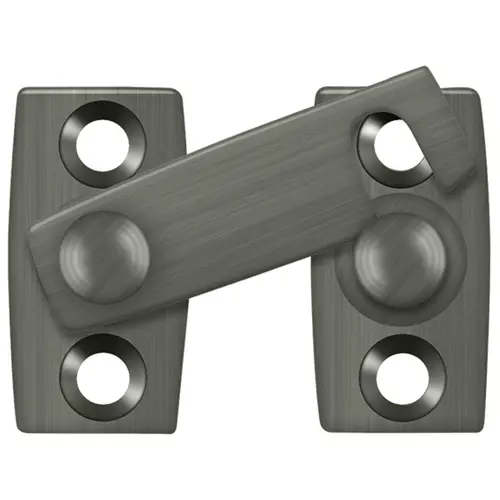 SB3058U15A 1-1/8" Shutter Bar/Door Latch - Antique Nickel