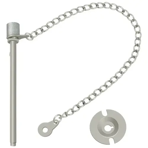 Deltana WDP30U15 WDP30U15 Patio Door Security Pin - Satin Nickel