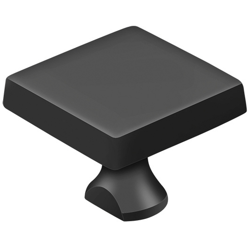 KBSU10B 1-1/8" Square Knob for Surface Bolt - Oil-Rubbed Bronze