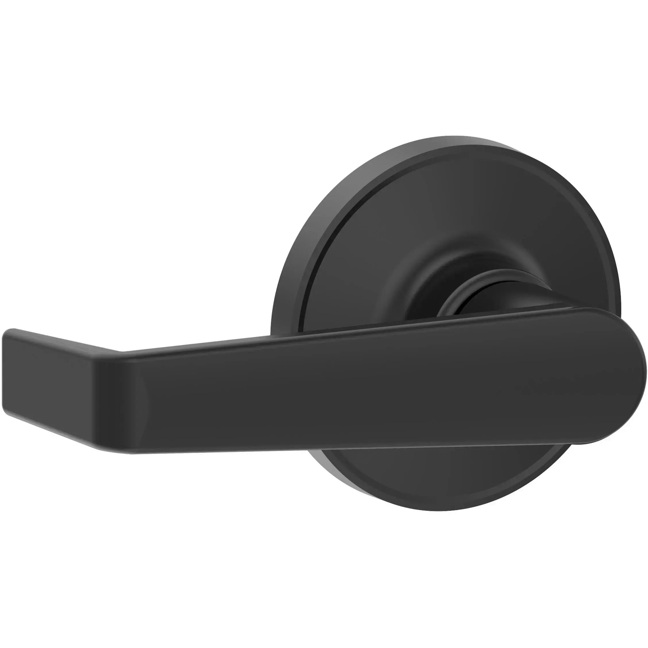 Schlage Residential J10MAR622 Passage Lock Marin Matte Black