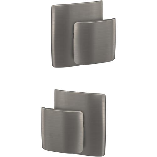 FC172GAN619DLT Ganton / Dalton Dummy - pack of 2 - Satin Nickel