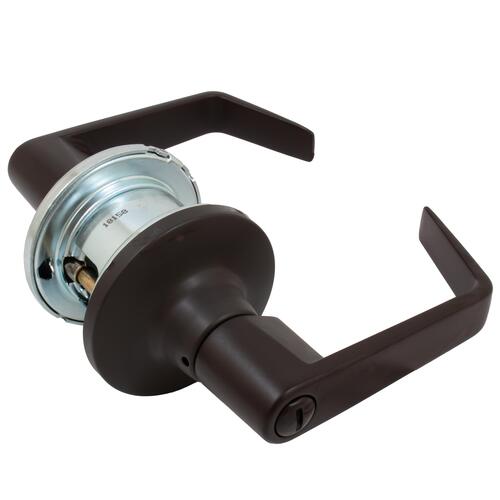 3640 ADJ 2-3/8" - 2-3/4" US10B WTN ASA Withnell Grade 2 Tubular Privacy - Oil-Rubbed Bronze