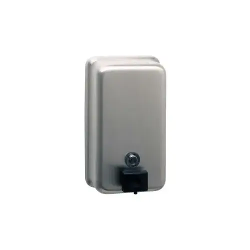 Bobrick B2111 Surface-Mounted Soap Dispenser Satin Stainless Steel