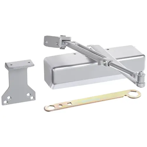 5300 MLT 1-6 ALUM HO Size 1-6 Grade 1 Hold Open Door Closer - Aluminum