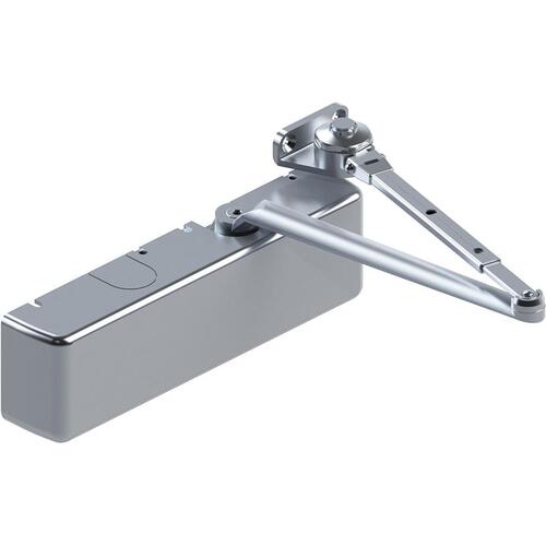 5107 MLT 1-6 ALM Size 1-6 Grade 1 Hold Open Door Closer - Aluminum