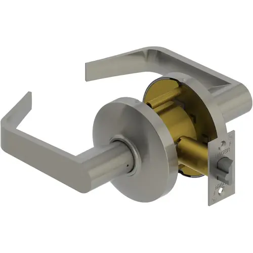 3580 Withnell Lever Storeroom Cylindrical Lock Satin Chrome Finish