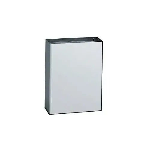 Bobrick B279 Surface-Mounted Waste Receptacle Satin Stainless Steel