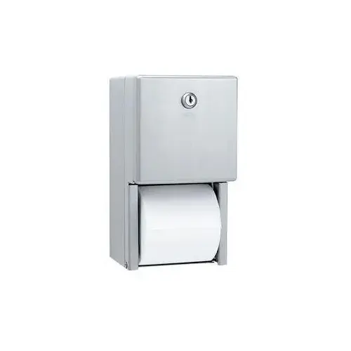Bobrick B2888 Surface-Mounted Multi-Roll Toilet Tissue Dispenser Satin Stainless Steel