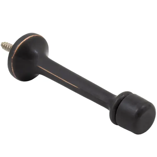 61A-716 3-3/16" Solid Door Stop - Aged Bronze