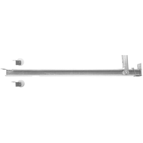 1175P ZC 22-5/8 22-5/8" x 3/4" Extension Center Under Drawer Slide with 50 lbs. rating - Zinc Plated