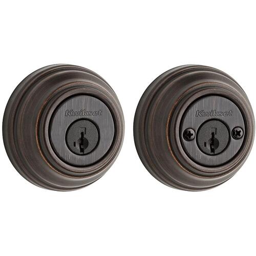 985 11P SMT CP K4 2-Cyl Deadbolt - Venetian Bronze