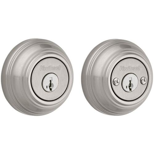 985 15 SMT CP K4 2-Cyl Deadbolt - Satin Nickel