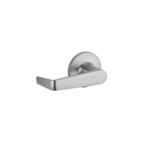 Light Commercial Carson Passage Door Lock with RCAL Latch and RCS Strike Satin Chrome Finish