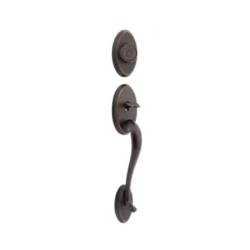 Shelburne Dummy Exterior Handleset Venetian Bronze Finish