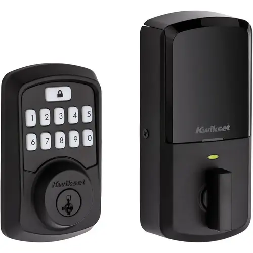 942 BLE DB 514 SMT TPR RCALFD Aura Deadbolt - Matte Black