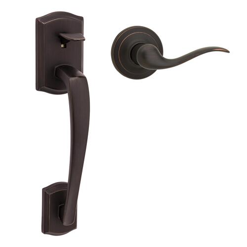 815PTHxTNL 11P CP Prescott / Tustin Handleset Bottom Only - Venetian Bronze