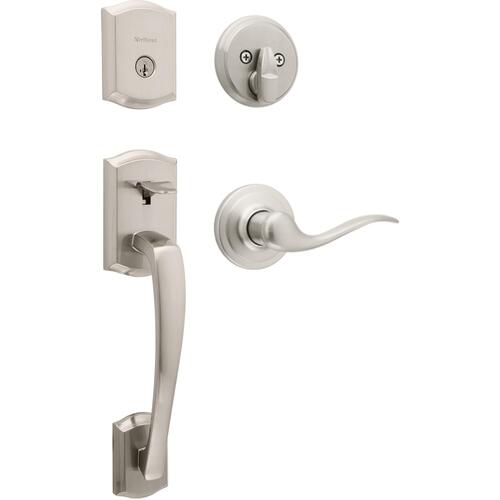 818PTHxTNL 15 SMT CP Prescott Handleset with Tustin - Satin Nickel