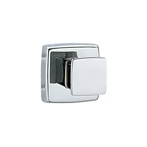 Single Robe Hook, Satin Stainless Steel