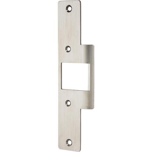 NCWFP-KIT-32D Faceplate Kit 7-15/16" x 1-7/16 Round Corner, Wood Applications - Satin Stainless Steel