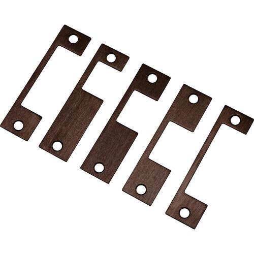 5 Piece Extra Faceplate Kit Oil Rubbed Bronze Finish