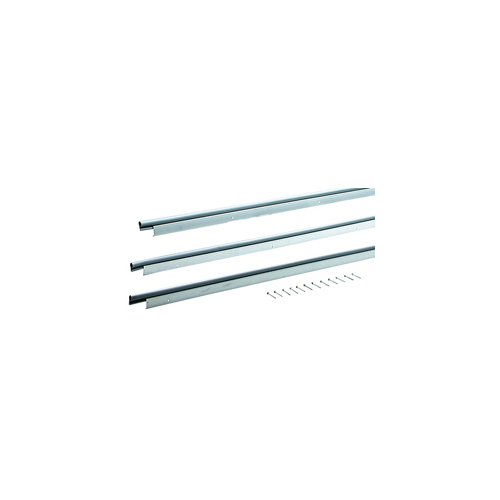 36" x 84" Door Jamb Weatherstrip with Nails - Aluminum