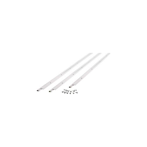 36" x 84" Door Jamb Weatherstrip with Screws - White