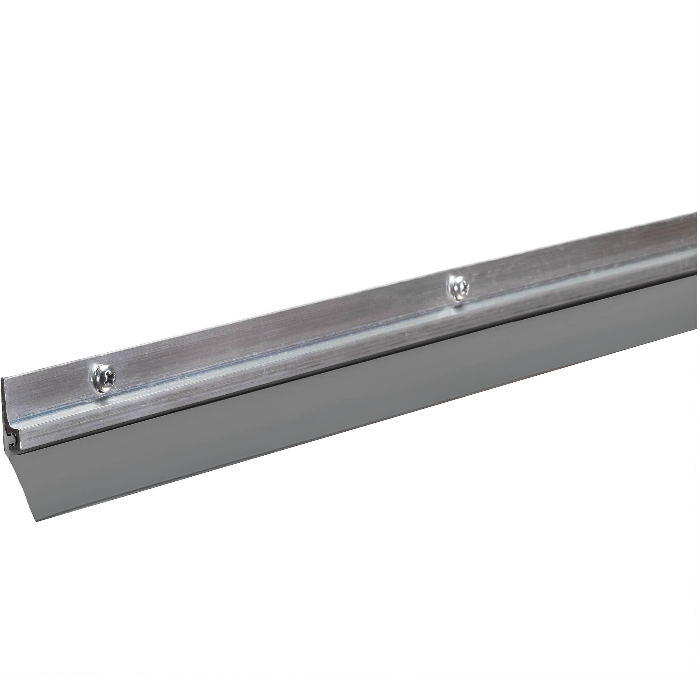 M-D Building Products 05090 36" Single Fin Aluminum and Vinyl Sweep - Aluminum