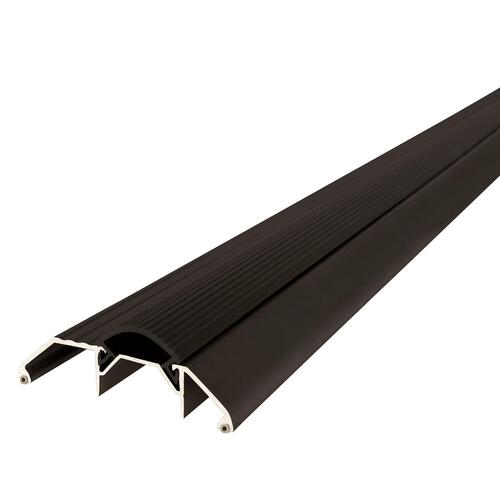 M-D Building Products 10017 36" x 3-3/4" x 1-1/8" High Threshold with Vinyl Seal - Dark Bronze