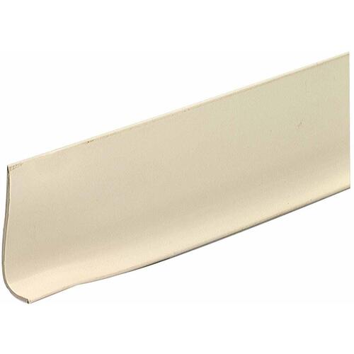 2-1/2" x 4' Vinyl Wall Base Non-Adhesive Dry Back - Almond